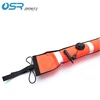 Scuba Diving 1.8m Surface Marker Buoy Surface Signal Marker Inflatable Tube Highly Visible SMB with Cartoon Animal on Top 3