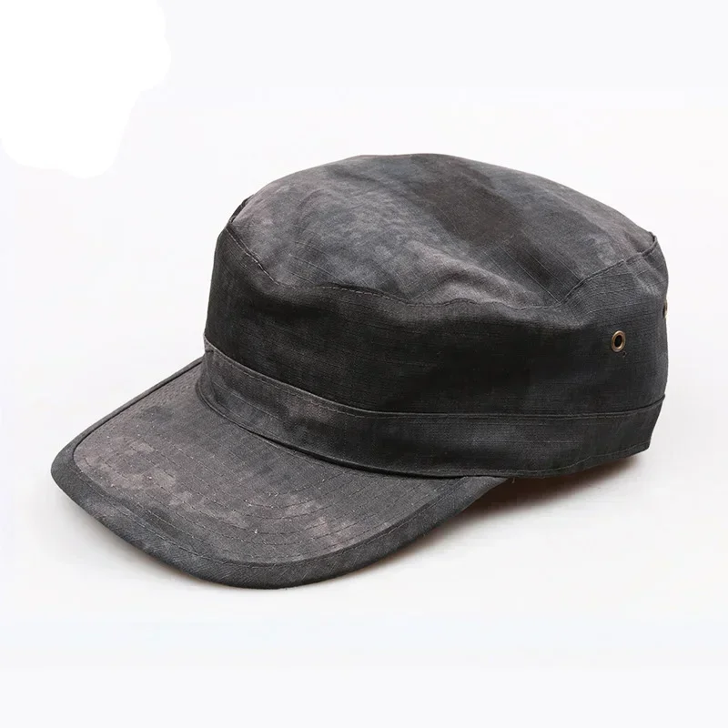 Tactical Training Flecktarn Camouflage Cap Men Fishing Hiking Baseball Cap Unisex Paintball Flat Hats