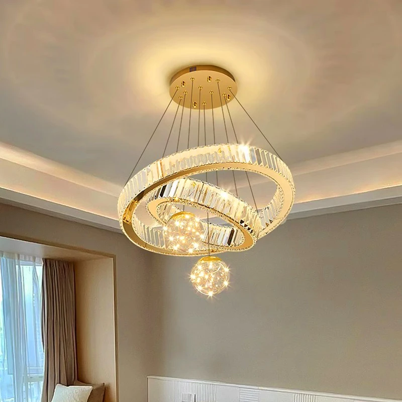 Modern home decor led lights pendant light lamps for living room Chandeliers for dining room hanging light indoor lighting 4