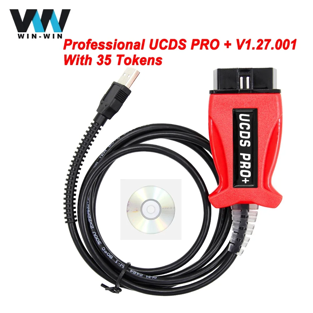 FORD UCDS PRO + 용 V1.27.001 버전, 포드 자동차 지원, 35 개 토큰, UCDS 프로, UCDS 완전 활성화