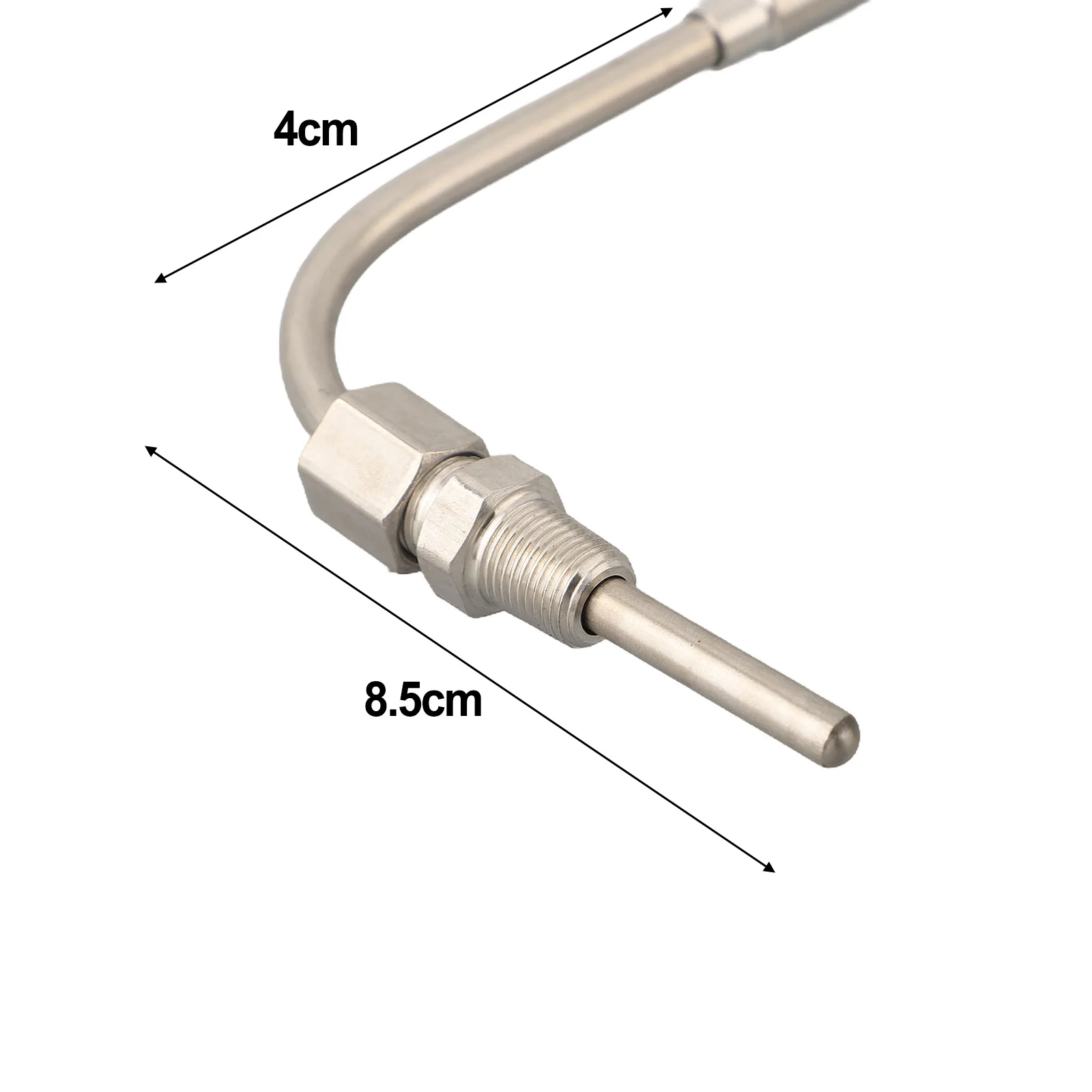 1/8" NPT K Type Thermocouple Exhaust Probe 1200°C Temperature Sensors Thread NPT Threads 2m Cable Adjustable Pressure Lock