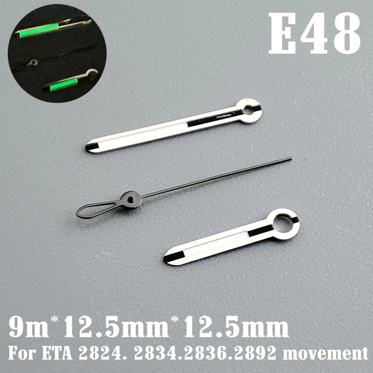 Green Super Luminous Watch Hands