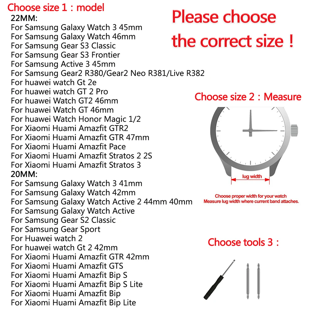 Elastic Expansion Steel Watch Band - Universal Fit