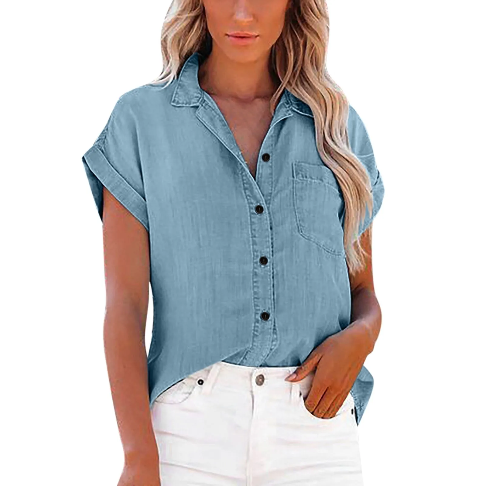 Dutch Redux No. 2.2 Women's Short Sleeve Button Up