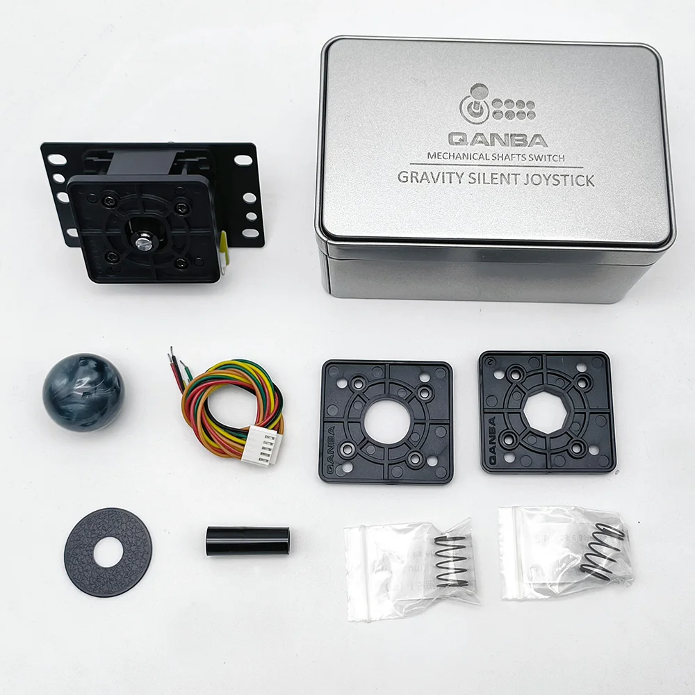 Qanba Gravity Mechanical Arcade Joystick Shafts Silent Lever JOV8S JCV8 Joystick Arcade Accessories Quick DIY Parts