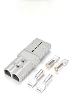 5/20/100Pcs  Style Quick Connector 50A/120A/175A/350A Battery Charging Plug Bipolar Copper Silver Plated High Current 2