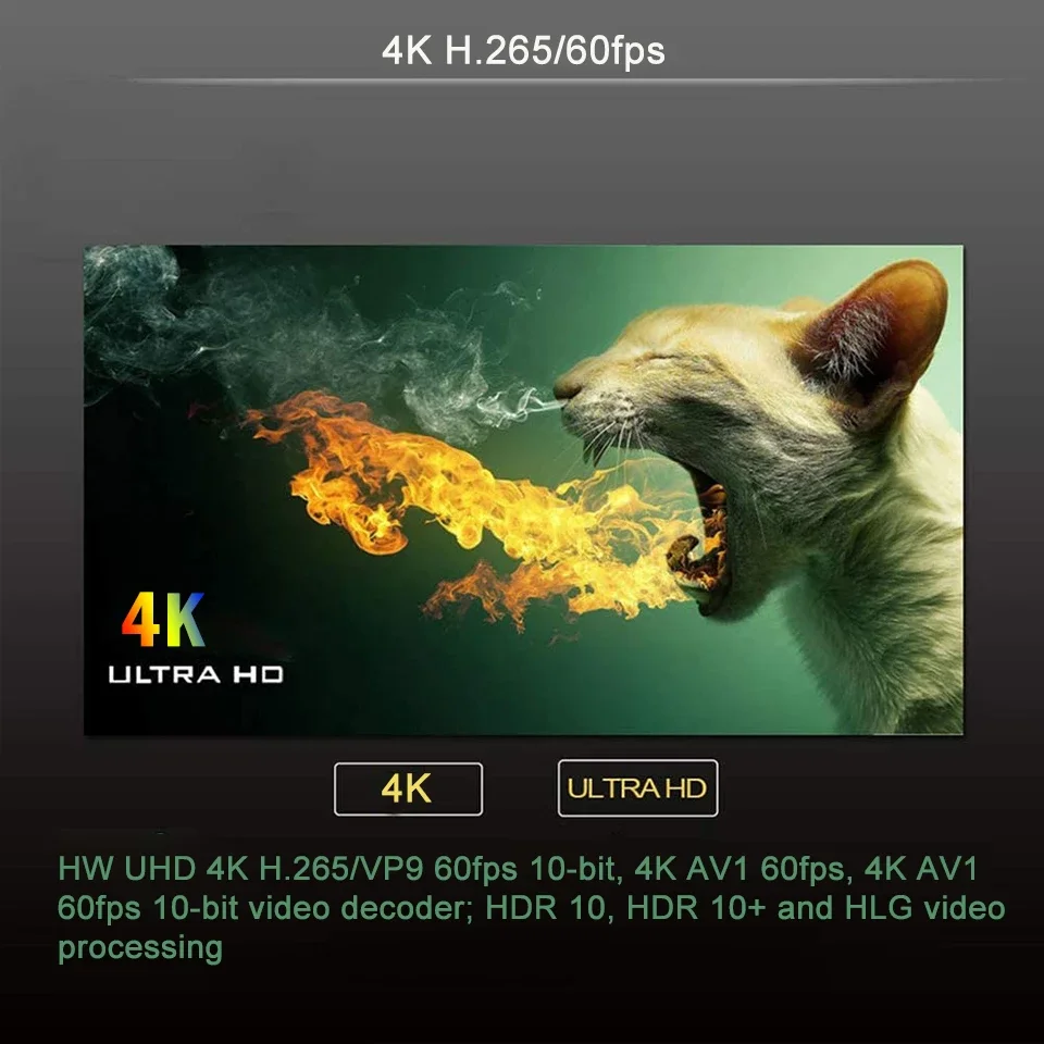 GTMEDIA Ʈ TV ڽ G2 ÷ ȵ̵ 11.0,  ھ, 4K HD, 3D  ̵ ÷̾, Ȩ þ TV  ڽ,  M3U, 2GB, 16GB
