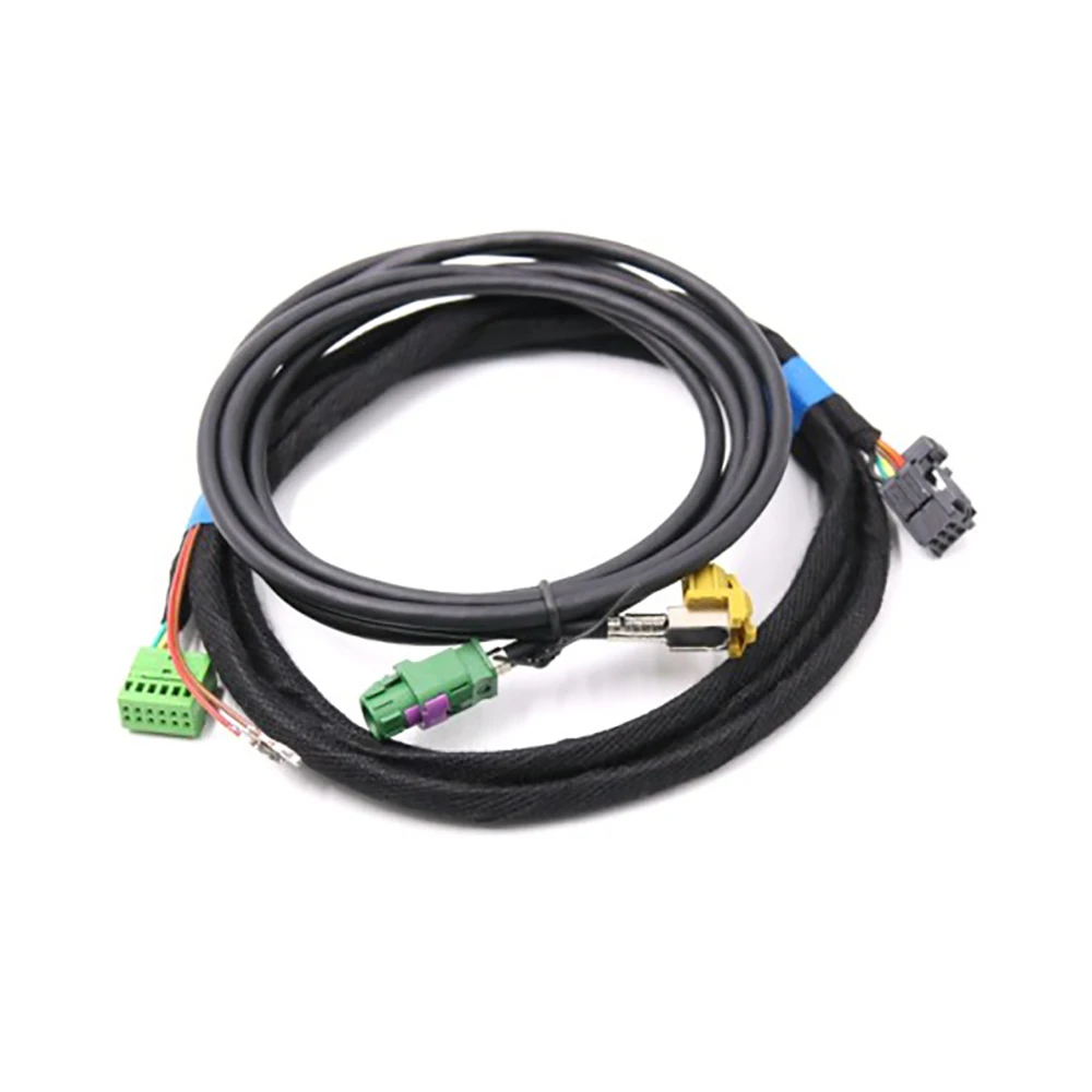 FOR Audi Q3 F3 Audio CarPlay AMI Type-C & Type-C  Music Smartphone Interface AUX Plug Cable wire Harness 83A 035 736 A