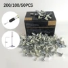 50/100/200Pcs Steel Nails for Pneumatic Rivet Gun Stapler Tool Accessories Concrete Wall Anchor Wire Slotting Device Nail Parts 2