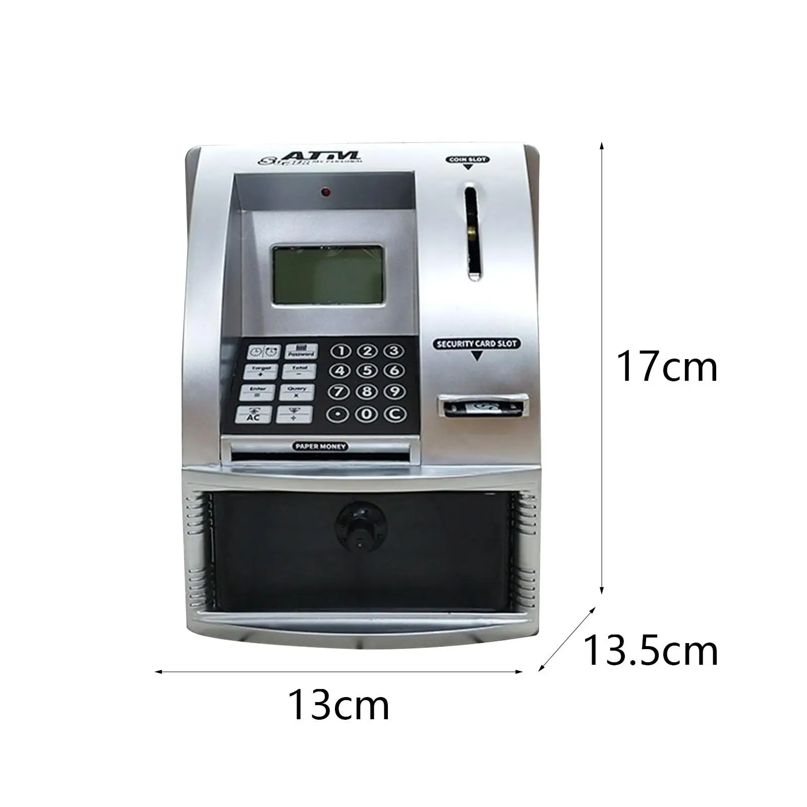 子供、教育玩具、コイン認識、男の子と女の子、クリスマスギフト、3歳の子供のためのカードとパスワードを備えた気圧の貯金箱