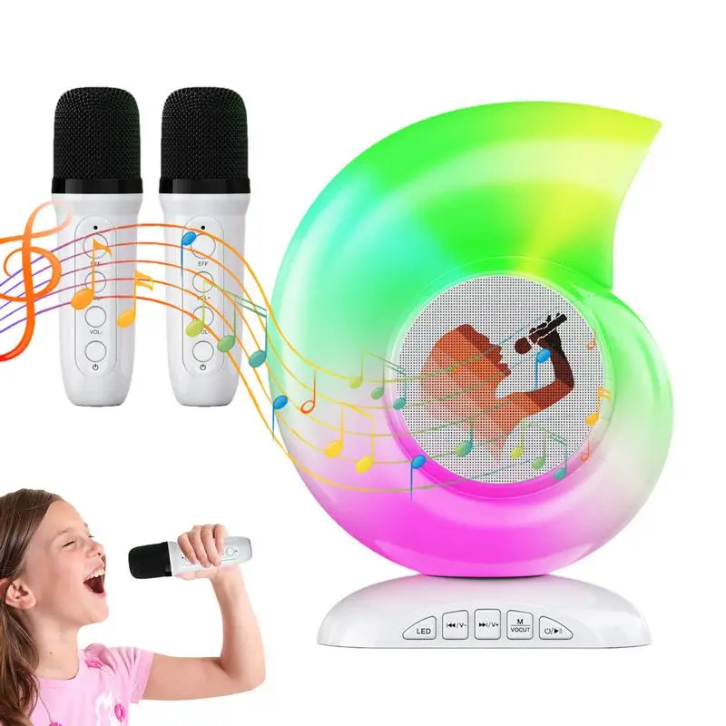 

Караоке-машина, портативная система пения-динамик Kareoke, пение-машина, микрофон, мини-караоке-машина для дома
