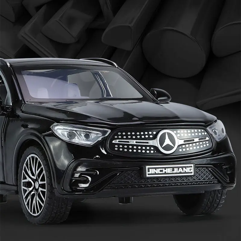 1:32 GLC 400e SUV Alloy Car Model Diecast Metal Toy Off-road Vehicles Car Model Simulation Sound Light Collection Childrens Gift 3