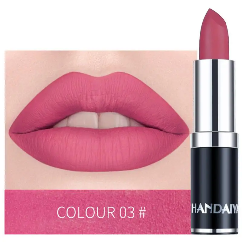 thumbnail image 1 of 12 Color Lipstick Lip Makeup Sexy Woman Velvet Matte Lipgross Tint For Lips Long Lasting Waterproof Non-stick Cup Lip Cosmetics, 1 of 5
