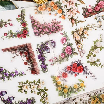 Floral Corner Sticker Pack 1