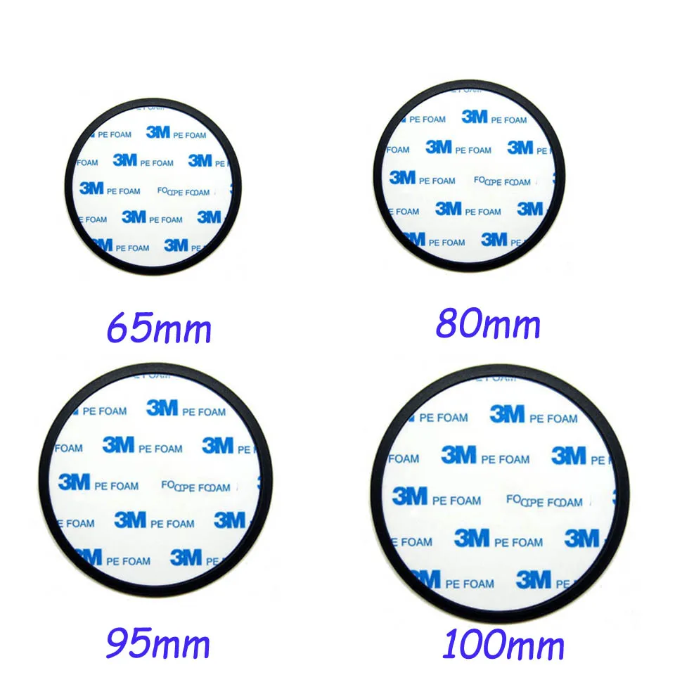 3M Adhesive Car Dash 65 80 95 100MM Camera Mount Pad Suction Cup