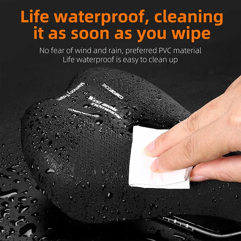 WEST BIKING Ergonomic Bike Saddle Men Women Hollow Breathable Cycling Cushion Comfortable Memory Foam MTB Road BMX Bicycle Seat