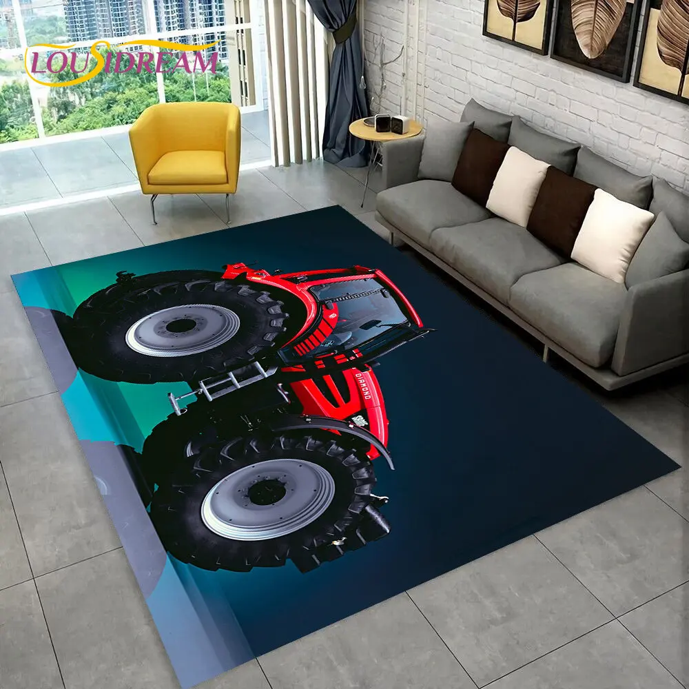 Car Tractor Series Pattern Floor Mat