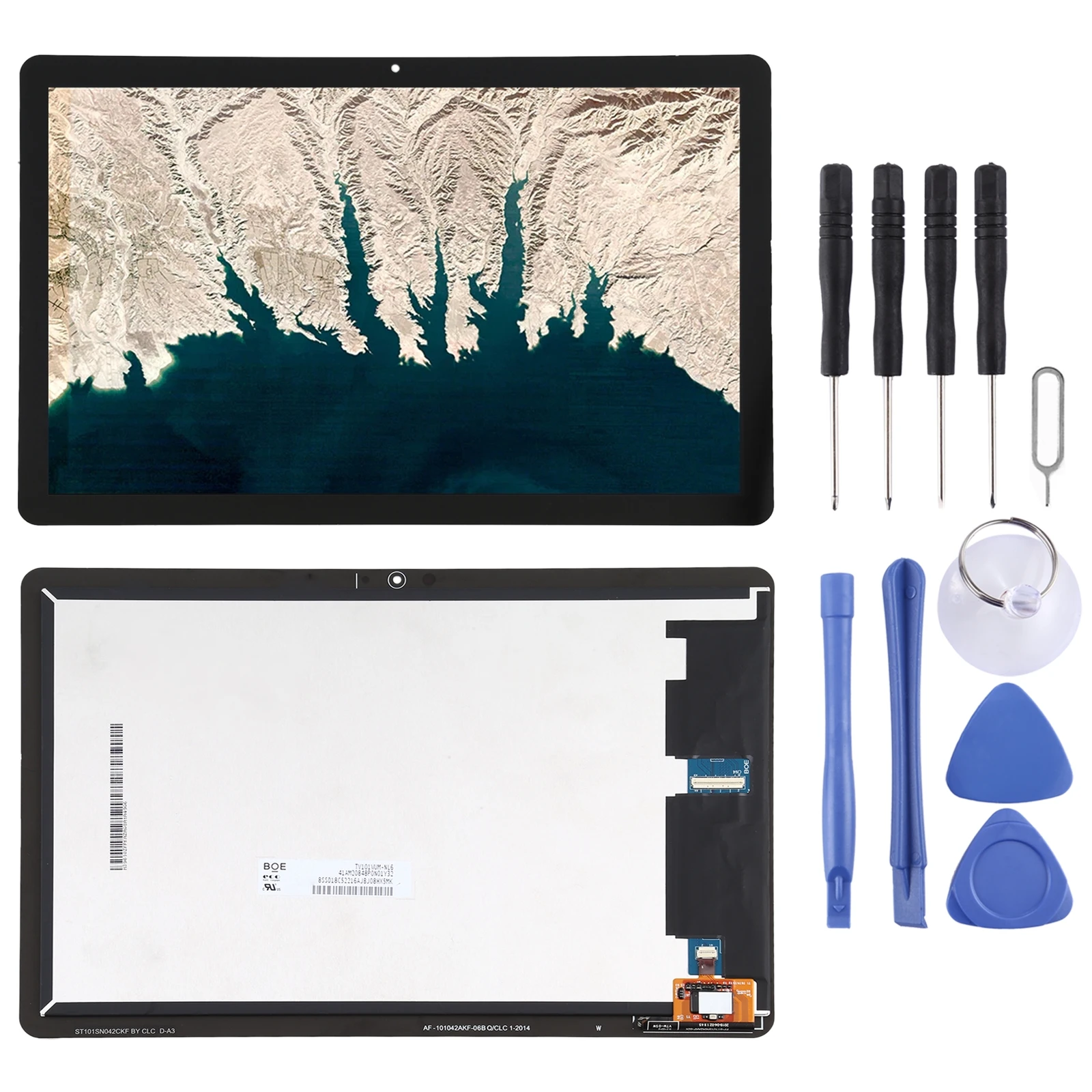 Display Lcd Touch Screen Digitizer Assemblaggio Completo Per Lenovo Chromebook Duet (10.1 Pollici) Ct-X636F Ct-X636N Ct-X636