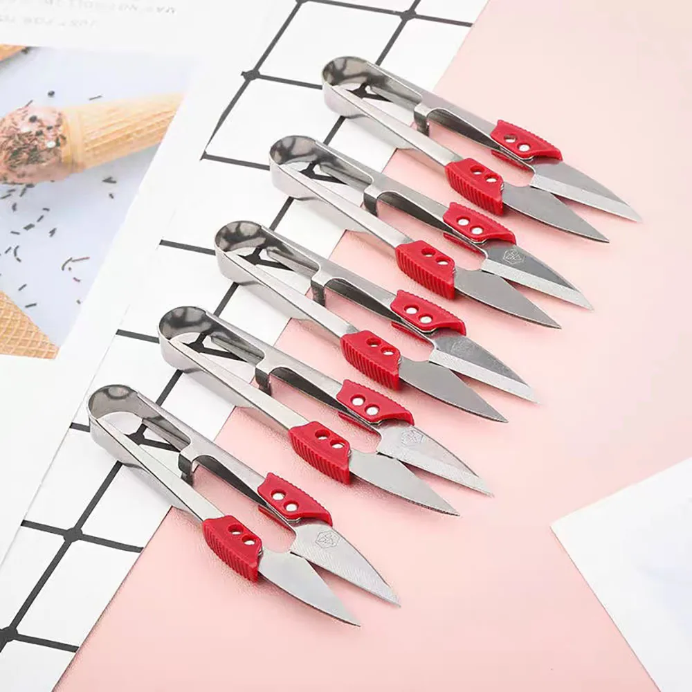 1/3/5 stücke U Gewinde Schere Edelstahl Garn Schere Schneiden Nähen Schere Kreuz Stich Schere Stickerei Schere Clippers – Detail 8