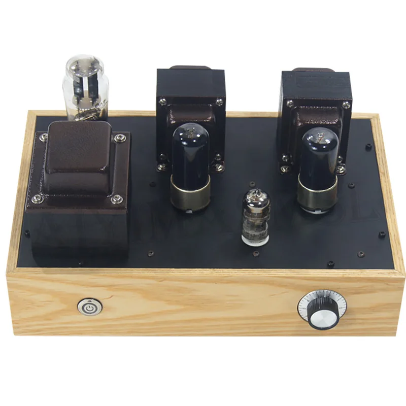 

AIYIMA SMSL 4W 2.0 12AX7 (CC83 5751 ) Push 6P6P 6V6 Class A Vacuum Tube Amplifier 5Z4P Rectifier ALPS Bluetooth Tube Amplifier