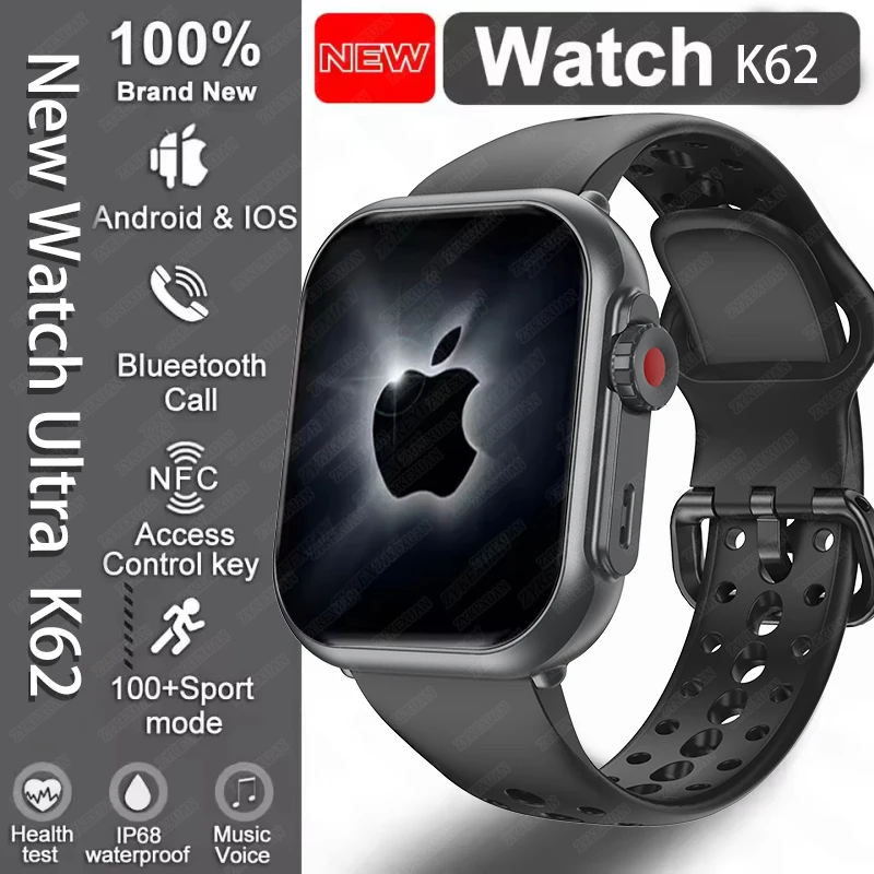 For Apple Watch Ultra 1000 mAh Smart Watch Men Women
