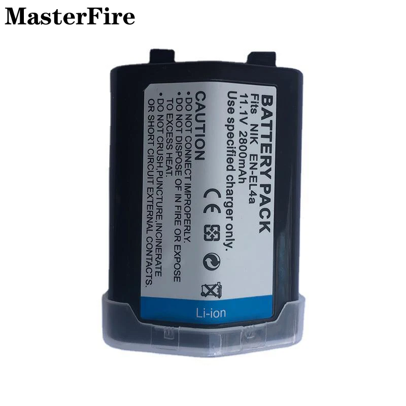 Batteria Di Ricambio 4X En-El4A En-El4 2800Mah En El4 El4A Per Batterie Per Fotocamere Nikon D2Z, D2H, D2Hs, D2X, D2Xs, D3, D3S, D3X, F6