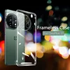 Frameless Slim Clear Hard Back Cover Case On For OnePlus 11 12 11R 10 Pro ACE Pro 10T 10R Racing 5G ShockProof Coque Phone Cases 1