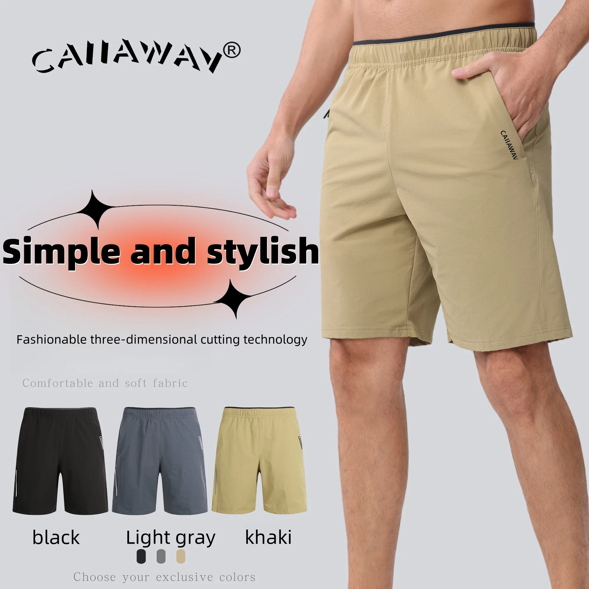 Golf Men's Shorts Nylon Casual Sportswear