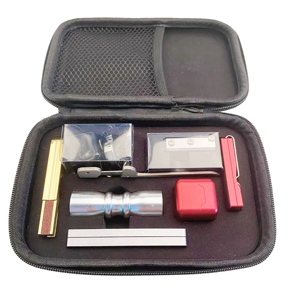 

Chalk Holder Scuffer Shaper Snooker Cue Tip Scuffer Shaper Meeting All Needs Of Daily Maintenance Of Billiard Cue Tip
