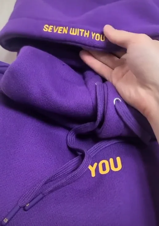 Jimin Hoodie Jimin Merch Seven With You, You Never Walk Alone  