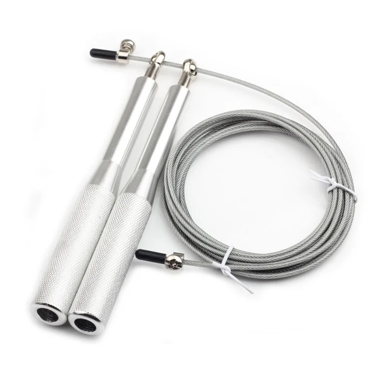 New Fitness Jump Ropes Crossfit Heavy Steel Wire Speed Jump Rope for Boxing MMA Training Equipment Gym Exerciser Skipping Rope 2