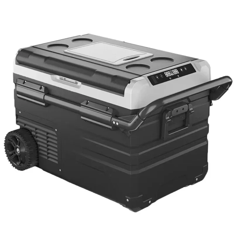 Alpicool TWW45 Solar Fridge and Freezer Portable Fridge Freezer Car Fridges with Battery and Wheels Outdoor Cooler