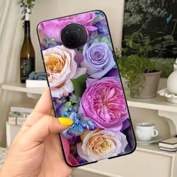 Sleek Black Silicone Phone Back Cover for Nokia 5.4 (49)