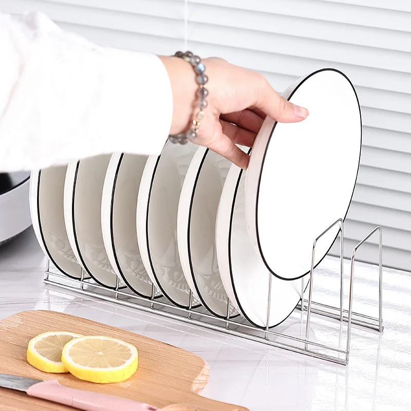 Compact Rust-Proof Dish Drying Rack with Utensil and Rag Holder