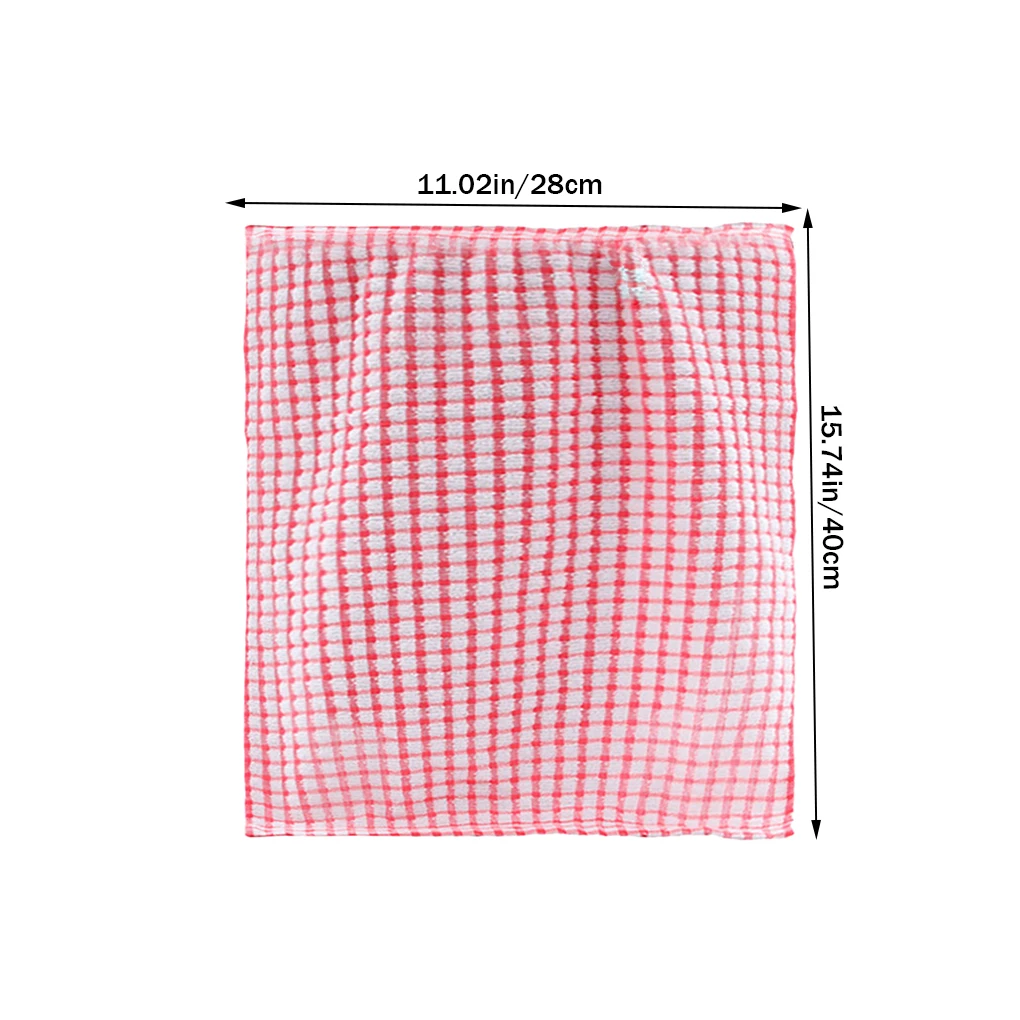 

Kitchen Cotton Duster Cloth Quick Dry Tea Towel Dish Cleaning Absorbent Glass Teacup Towel