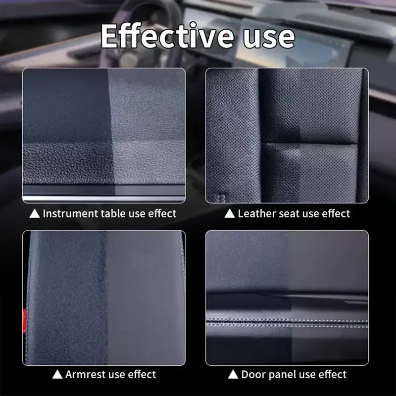 Automotive plastic refurbishment wax PU leather rejuvenation interior scratch repair whitening leather prevent aging car plastic restorer plastic restorer leather plastic repair wax