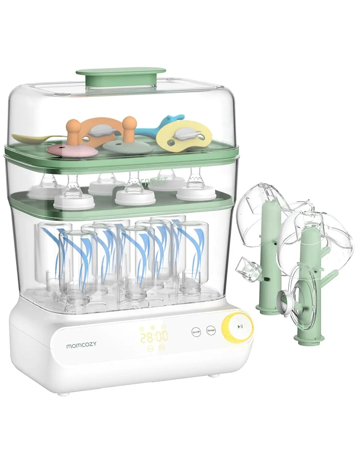 Fast Sterilize and Dry, Universal Bottle Sterilizer for All Bottles & Breast
