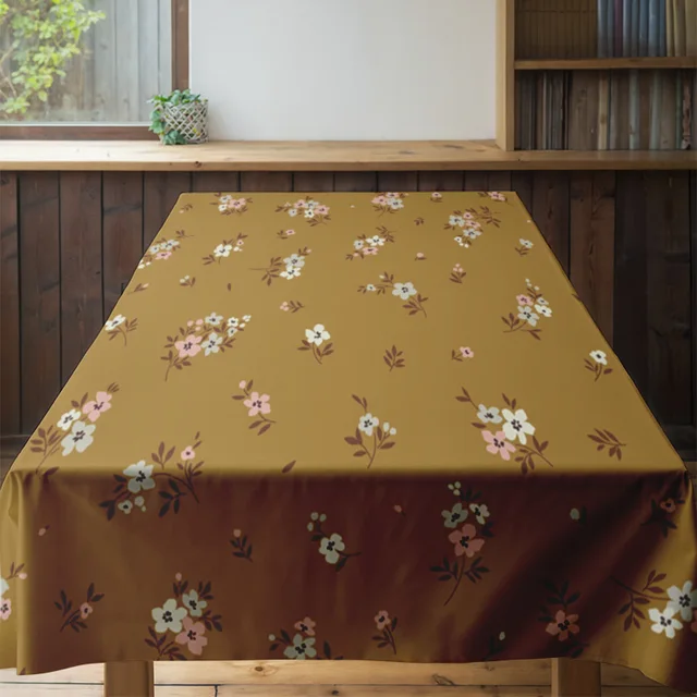 Modern Floral Tablecloth 4