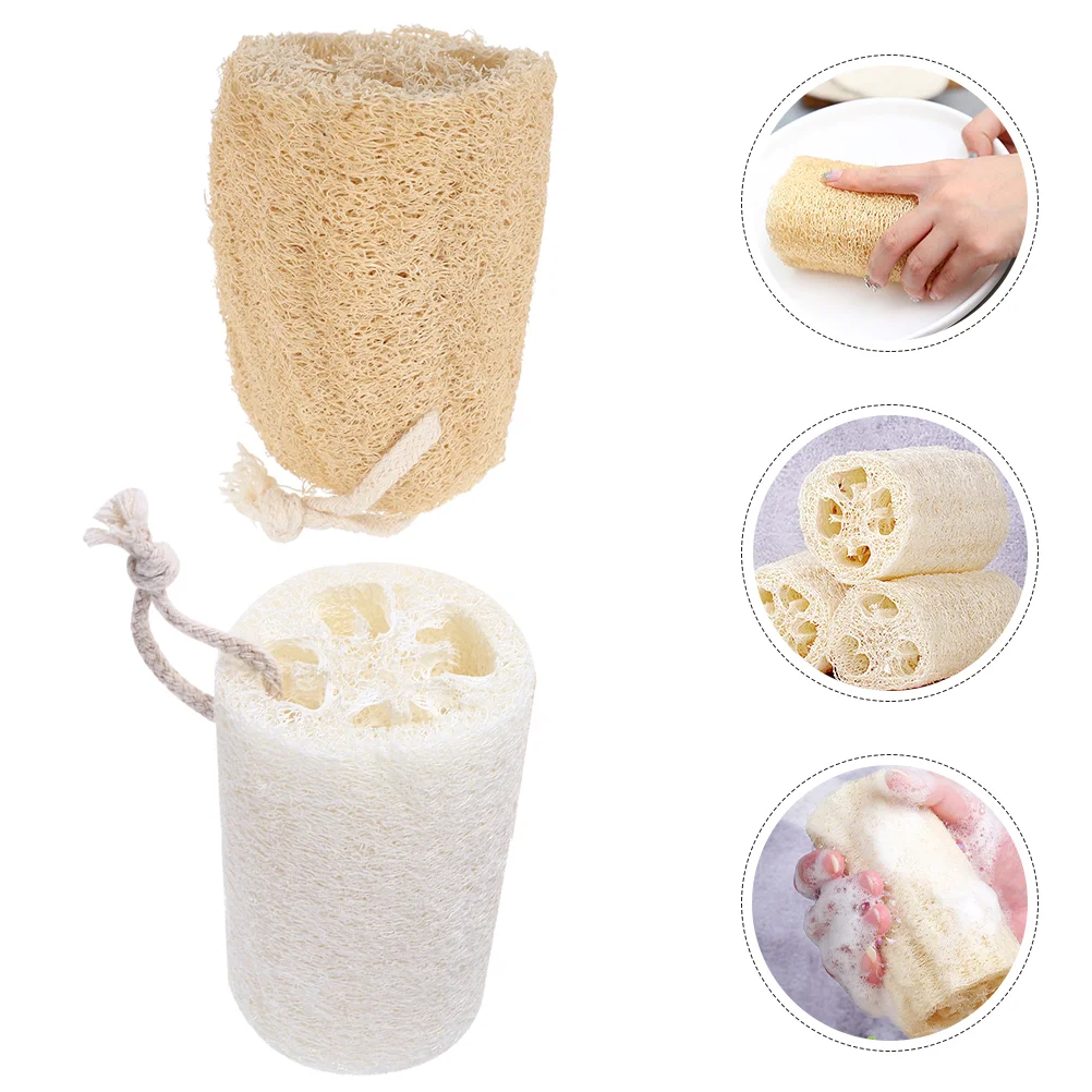 

Loofah Cleaning Brush Bowl Washing Tools Sponges for Dish Scrubber Kitchen Dishes