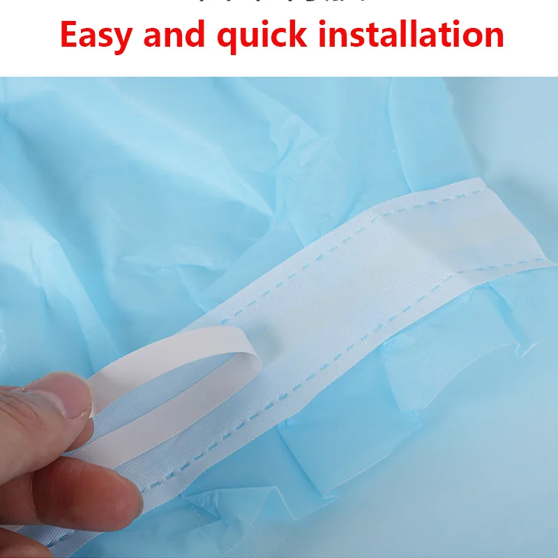 Table Skirt ZOYA Table Skirt Plastic Tableskirt Disposable Rectangular Tablecloth Skirt for Graduation Baby Shower Wedding Birthday Party