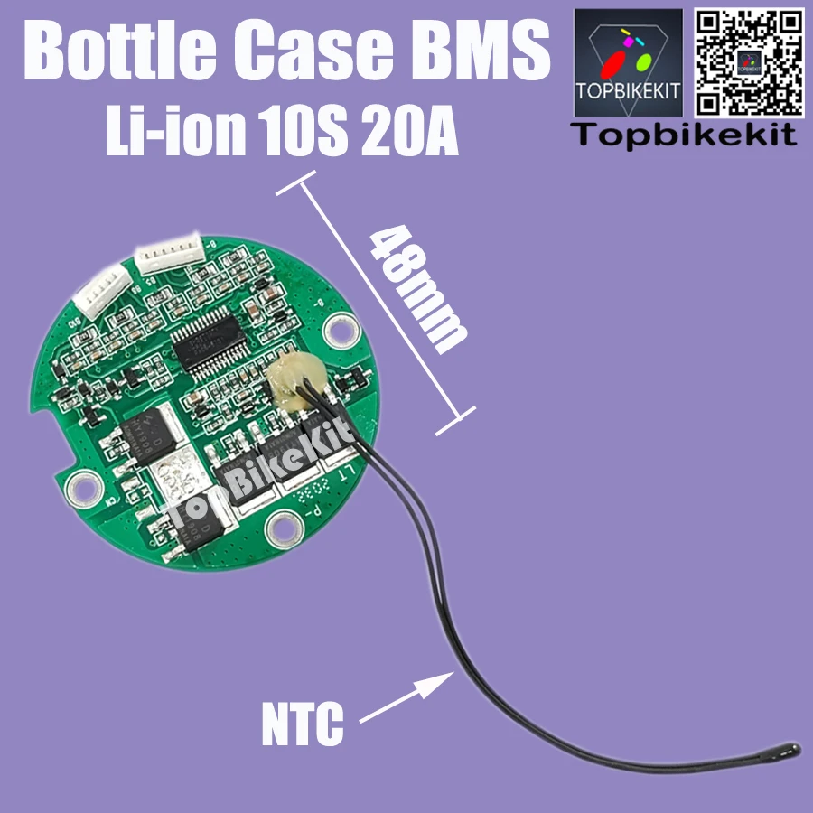 1 pcs Ebike 배터리 케이스 BMS 10S20A 병 배터리 케이스 HT-1/HT-2 케이스 10S 20A 리튬 이온 BMS