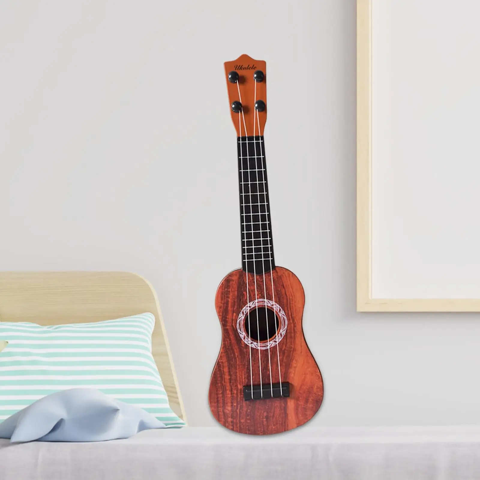Simulation 4 Strings Soprano Ukulele Instrument 21 inch Ukulele Guitar for Beginners ukulele set