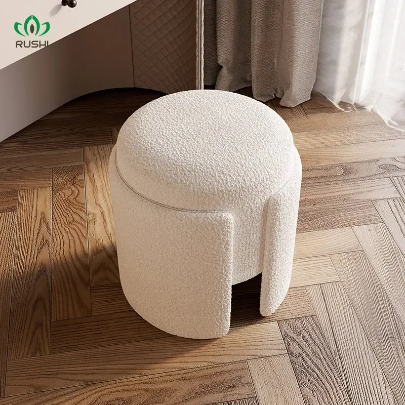 Silla nórdica con respaldo para dormitorio, taburete de lujo ligero para  uñas, tocador de maquillaje, silla de comedor, sillas de acento para sala  de estar - AliExpress