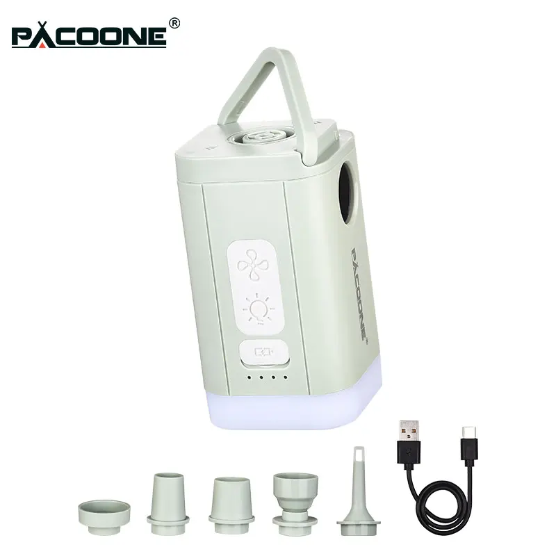 Electric Air Pump Portable Wireless Air Compressor Inflator/Deflator Pumps For Inflatable Cushions Air Beds Boat Swimming Ring