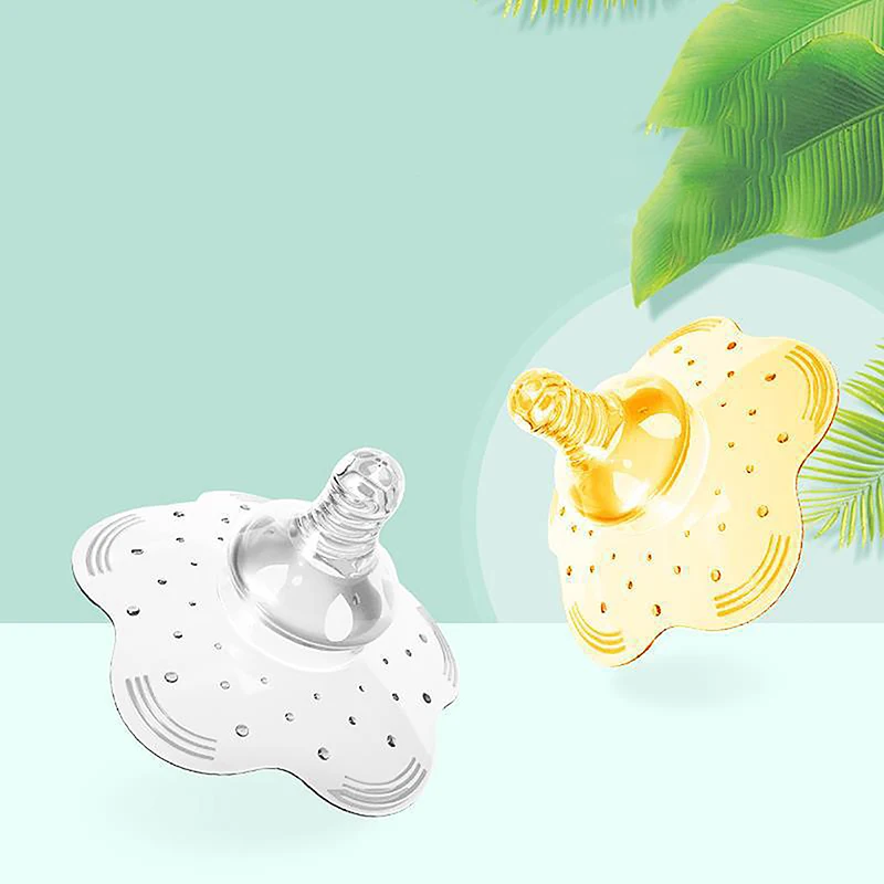 Silicone Nipple Protector Breastfeeding Mother Portable Nipple Protection Mask Breastfeeding Anti Overflow Pad