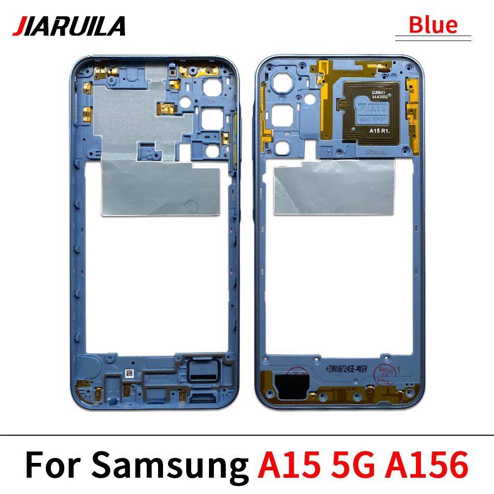 NEUES Gehäuse Mittelrahmenplatte mit Rückkamera-Objektiv Reparaturteile für Samsung A05 A05S A15 4G A155F 5G A156B – Detail 3