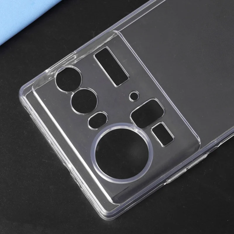 Ultra Thin Transparent TPU Soft Back Cover - Clear Bumper Case for ZTE Nubia Z80 Ultra 5G