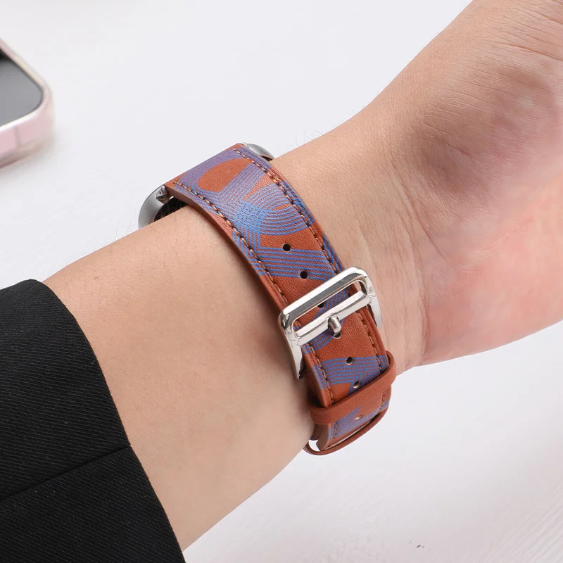 Elegant Leather Watch Band - Premium Sport Strap 20mm/22mm
