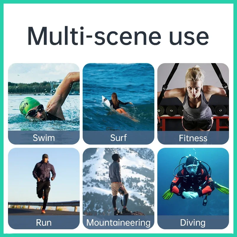 Kabellose Shokz Open Sport-Kopfhörer mit Knochenleitung, Bluetooth, IPX8 wasserdicht, 32 GB RAM, MP3-Musikwiedergabe_voghion.com