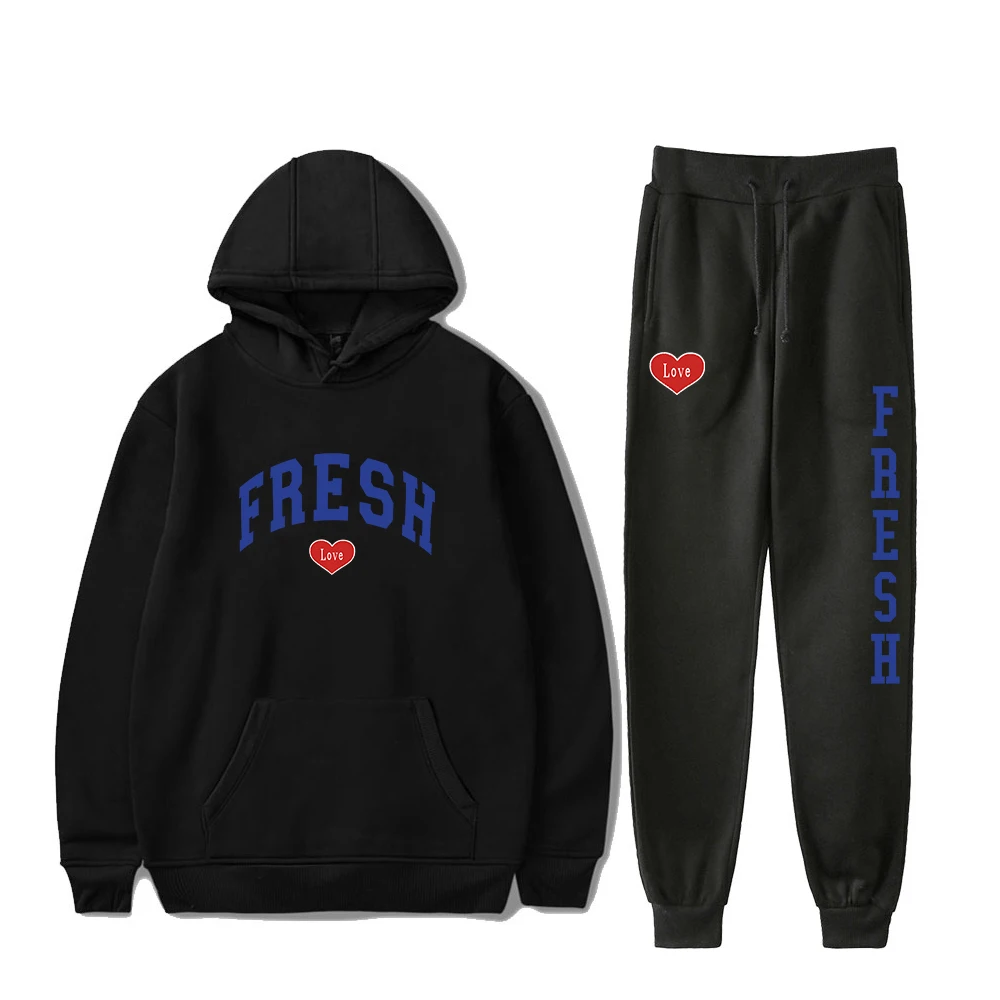 

Sturniolo Triplets Hoodie Jogger Pants Two Piece Set Sturniolo Triplets Sweatshirts+Sweatpants Fresh Love Clothes Men Women Set